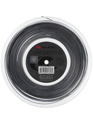 Solinco Confidential 18/1.15 String Reel - 656'
