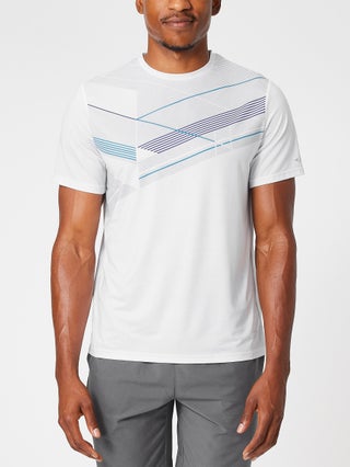 Grand Slam Men's Fall Geo Print Crew White L