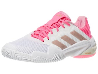 adidas Barricade 13 White/Pearl/Pink Women's Shoes