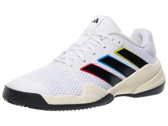 adidas Barricade K White/Black/Cream Junior Shoes