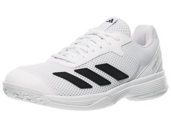 adidas Courtflash K White/Black Junior Shoes