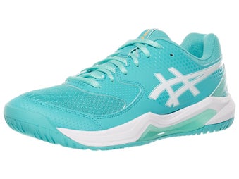 Asics Dedicate 8 Women's Pickleball Shoes Aqua/White