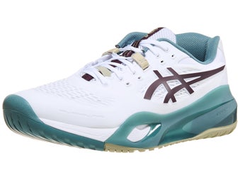 Asics Gel Resolution X 2E White/Aubergine Men's Shoes