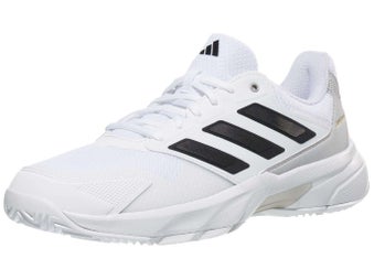 adidas CourtJam Control 3 White/Black Men's Shoe