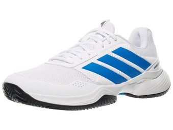 adidas GameCourt 3 White/Lucid Blue Men's Shoes