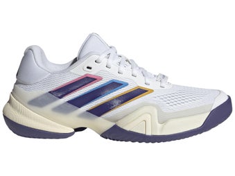 adidas Barricade 14 White/Purple/Cream Women's Shoes