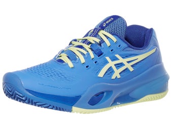 Asics Gel Resolution X Clay Blue/Yellow Women's Shoes