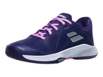 Babolat Propulse 3 Dark Purple/Silver Junior Shoes