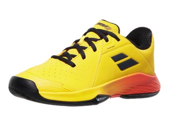 Babolat Propulse 3 Yellow/Sunset Junior Shoes