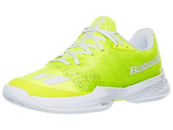 Babolat Jet Mach Women's Pickleball Shoes Yellow/Wh