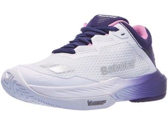 Babolat SFX 4 AC White/Dk Purple Women's Shoes