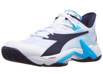 Diadora Speed B.Icon 3 Clay White/Blue Men's Shoes
