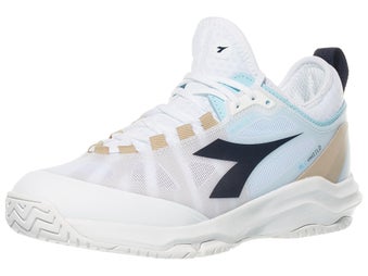 Diadora Blushield Fly 4 White/Blue Women's Shoes