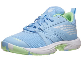 KSwiss Speedtrac Blue/White/Green Junior Shoes