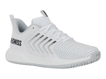 KSwiss Ultrashot Light White/Black Junior Shoes