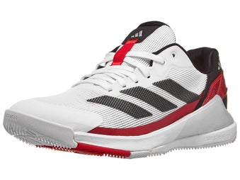 adidas CrazyQuick LS Padel Wh/Bk/Red Men's Shoes