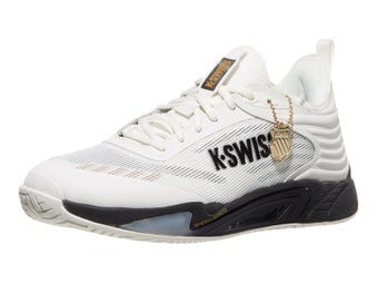 KSwiss Hypercourt Pinnacle White/Black/Gold Men's Shoes