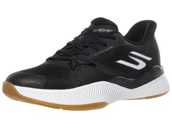 Skechers State Champ Black/White Men's Shoes 
