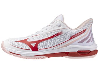 Mizuno Wave Exceed Tour 7 White/Red Women's Shoes 