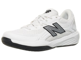 New Balance 696v7 White/Black Junior Shoes