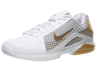 Nike Zoom Vapor 12 Hypersmash White/Gold Men's Shoes