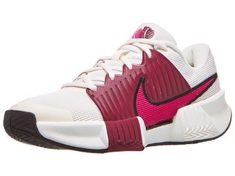 Nike GP Challenge Pro Ivory/Team Red Women's Shoes 