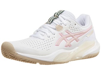 Asics Challenger 15 Padel White/Pink Women's Shoes