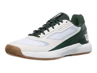 Wilson Rush Pro 5 White/Sycamore/Gum Junior Shoes