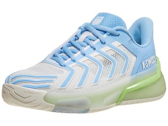KSwiss Ultrashot 4 White/Blue/Green Women's Shoes