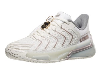 KSwiss Ultrashot 4 White/Gold/Grey Women's Shoes 