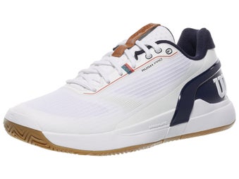 Wilson Rush Pro 5 White/Navy/Gum Men's Shoes