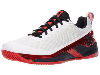 Wilson Rush Pro 4.5 Tofu/Red/Black Men's Shoes