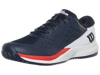 Wilson Rush Pro Ace Navy/White/Red Men's Shoe