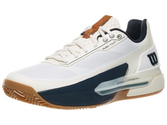 Wilson Rush Tour 5 Clay White/Navy/Gum Men's Shoes