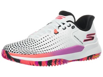Skechers Viper Court Elite Wh/Pink Wom's Pickle Shoes