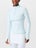 BloqUV Women's Half Zip Top - Ice Blue