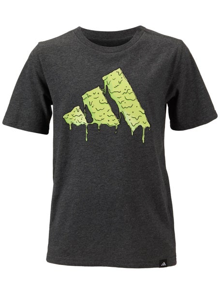 adidas Boys Fall Slime Logo Top - Grey