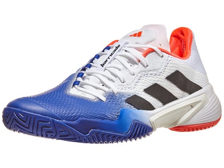 adidas Barricade Blue/Black/Red Men's Shoes Warehouse