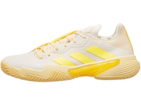 adidas Barricade Ecru/Yellow Men's Shoes | Tennis Warehouse