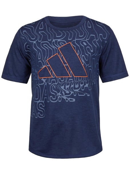 adidas Boys Spring Melange Lineage Top