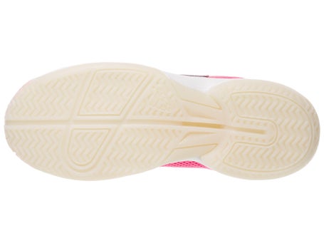 adidas Courtflash K Pink/Silver/White Junior Shoes | Tennis Warehouse