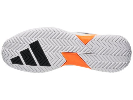 adidas Men's Defiant Speed 2 Tennis Shoes (White/Lucid Orange) 9.5