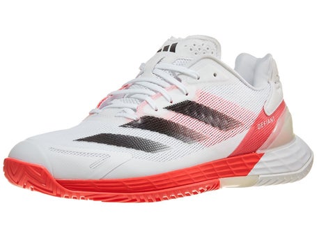 adidas Defiant Speed 2 White/Black/Ruby Mens Shoe 