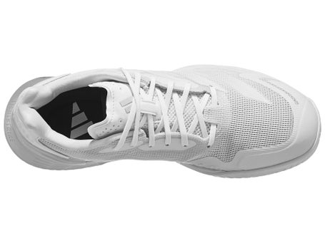 adidas Defiant Speed 2 White/Grey Women's Shoe | Tennis Warehouse