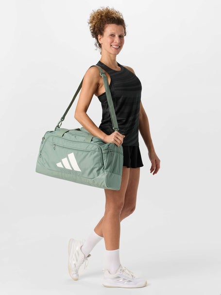 adidas Defender V Small Duffel Bag Green Tennis Warehouse