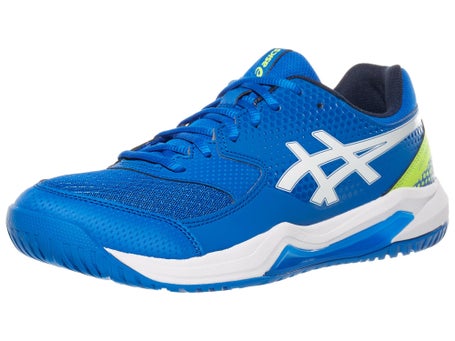 Asics Dedicate 8 Mens Pickleball Shoes Blue/White