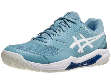 Asics Dedicate 8 Mens Pickleball Shoes-Saba Blue