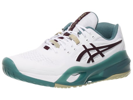 Asics Gel Resolution X White/Dark Aubergine Mens Shoes