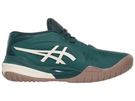 Asics Gel Resolution X 2E Green/Birch Men display picture 3