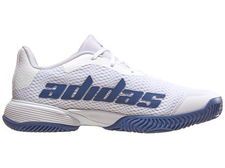 adidas Barricade K White/Crew Shoes | Tennis Warehouse